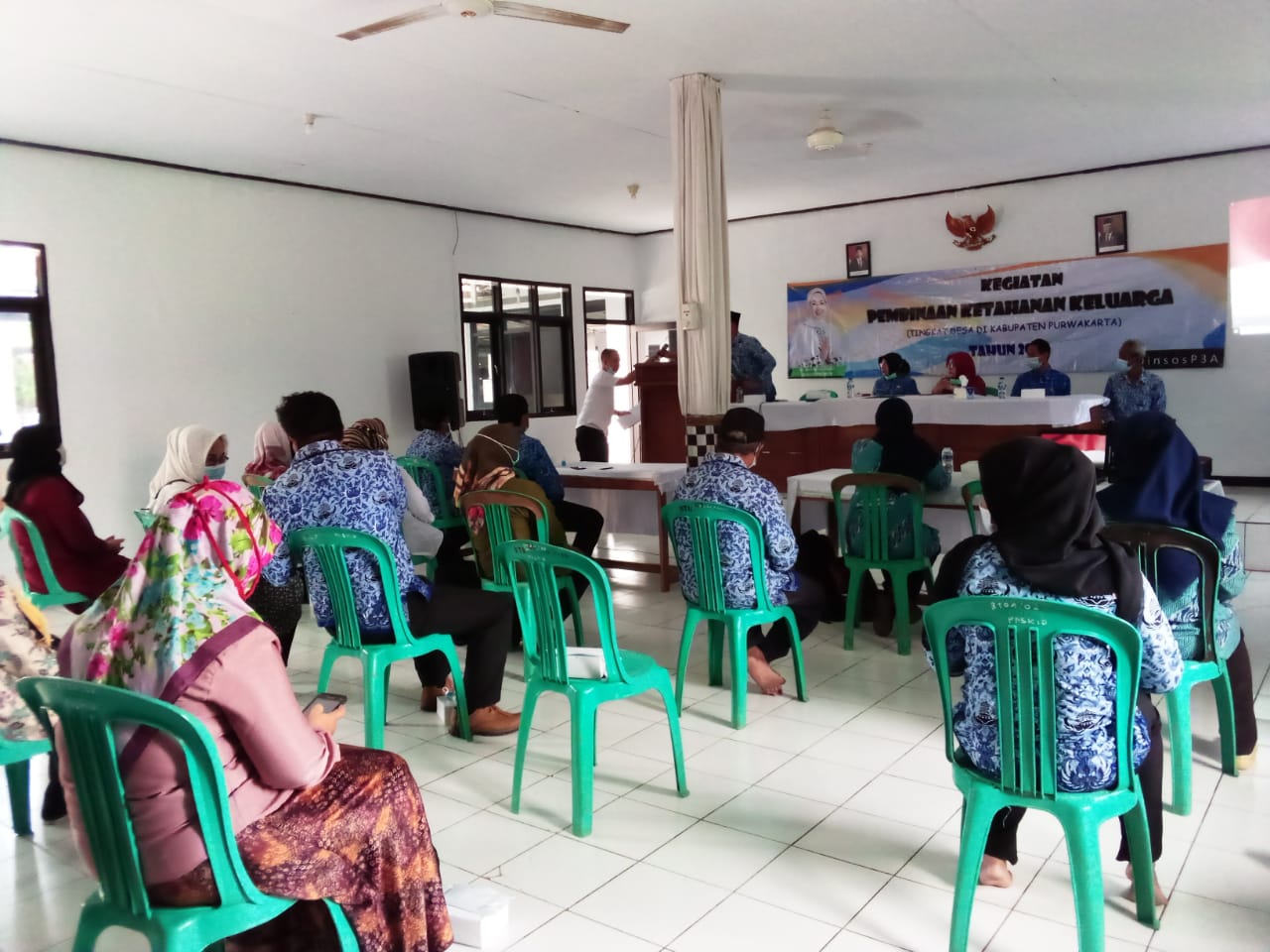 Rapat Kordinasi Pemerintahan Desa Pasawahan Kidul Dengan Dinas Sosial Purwakarta